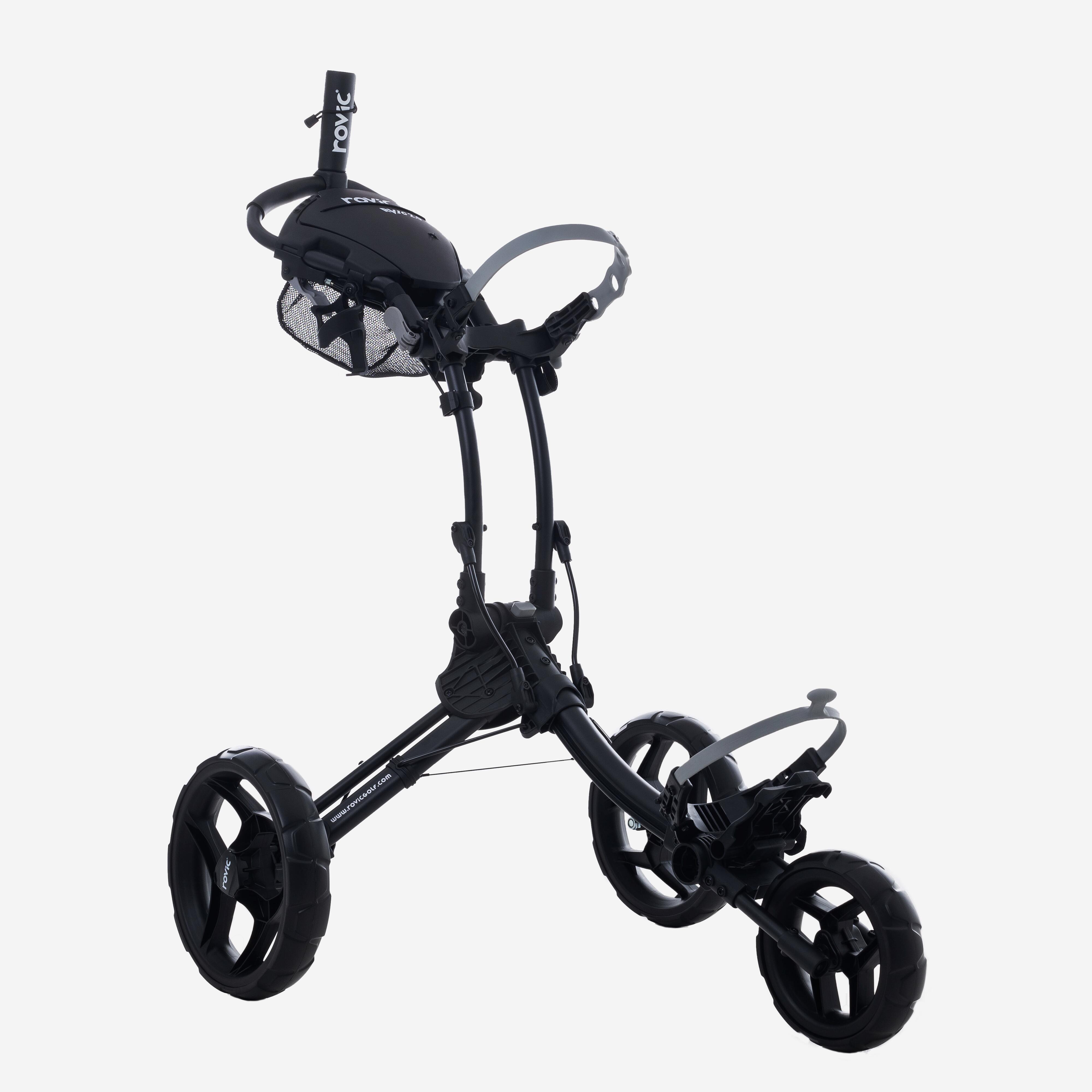 CLICGEAR MANUAL GOLF TROLLEY - ROVIC RV1C black