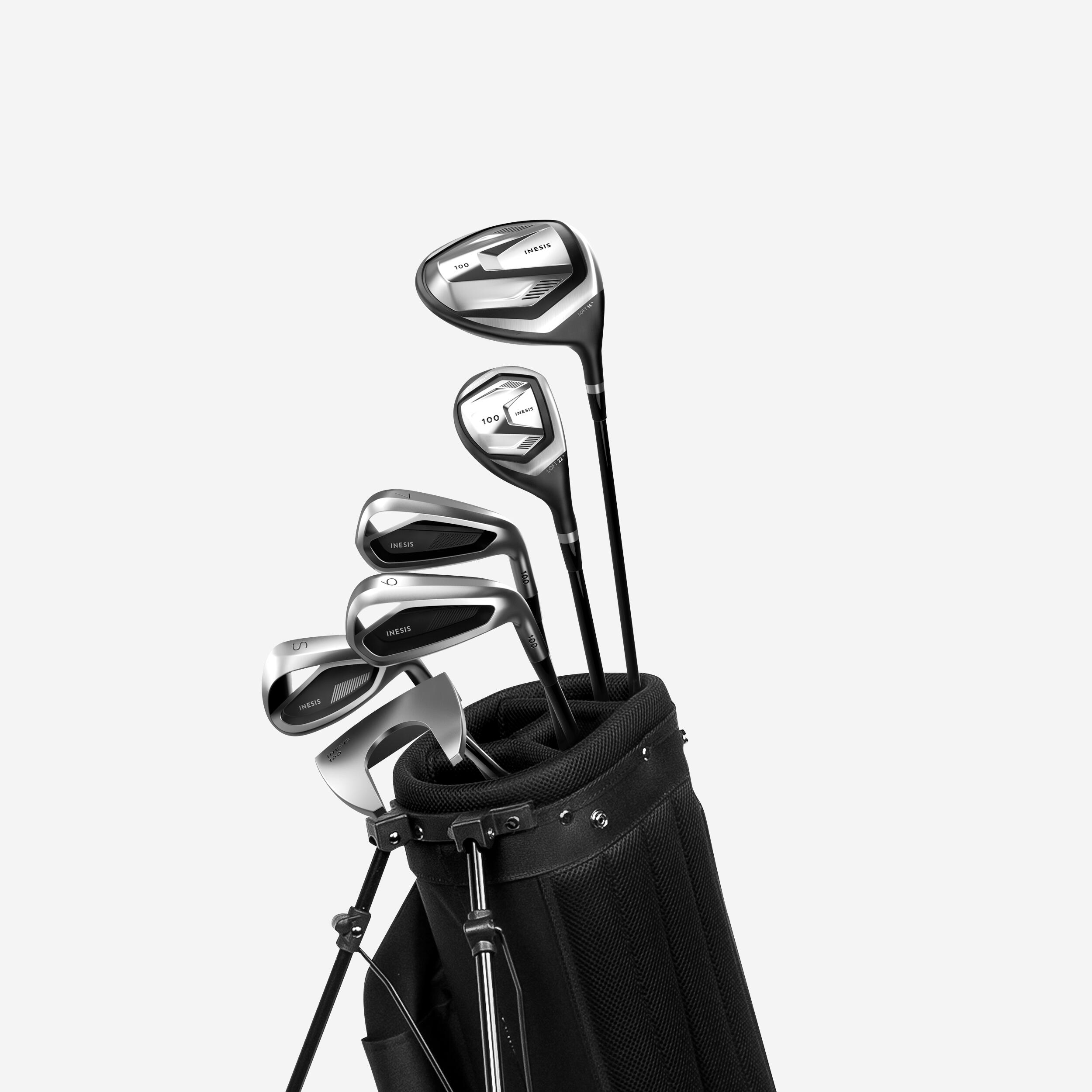 INESIS Half set 6 golf clubs right-handed graphite - INESIS 100