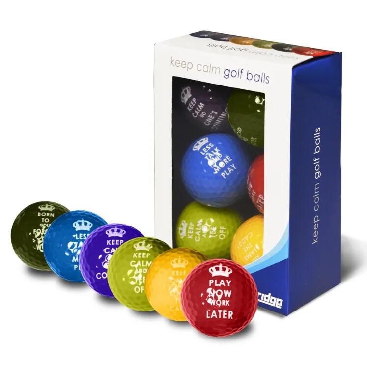 LONGRIDGE Longridge Keep Calm Golf Balls - 6Pk