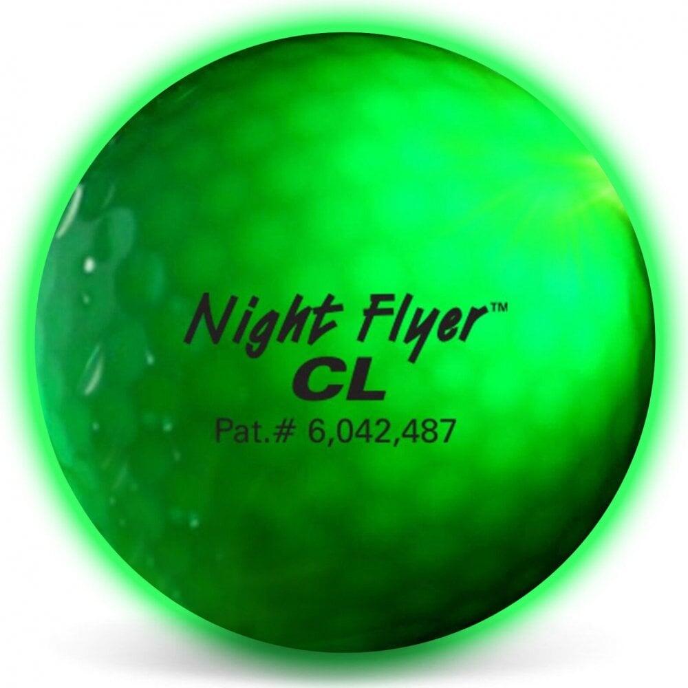 MASTERS GOLF Night Flyer - CL Ball Green Single Ball