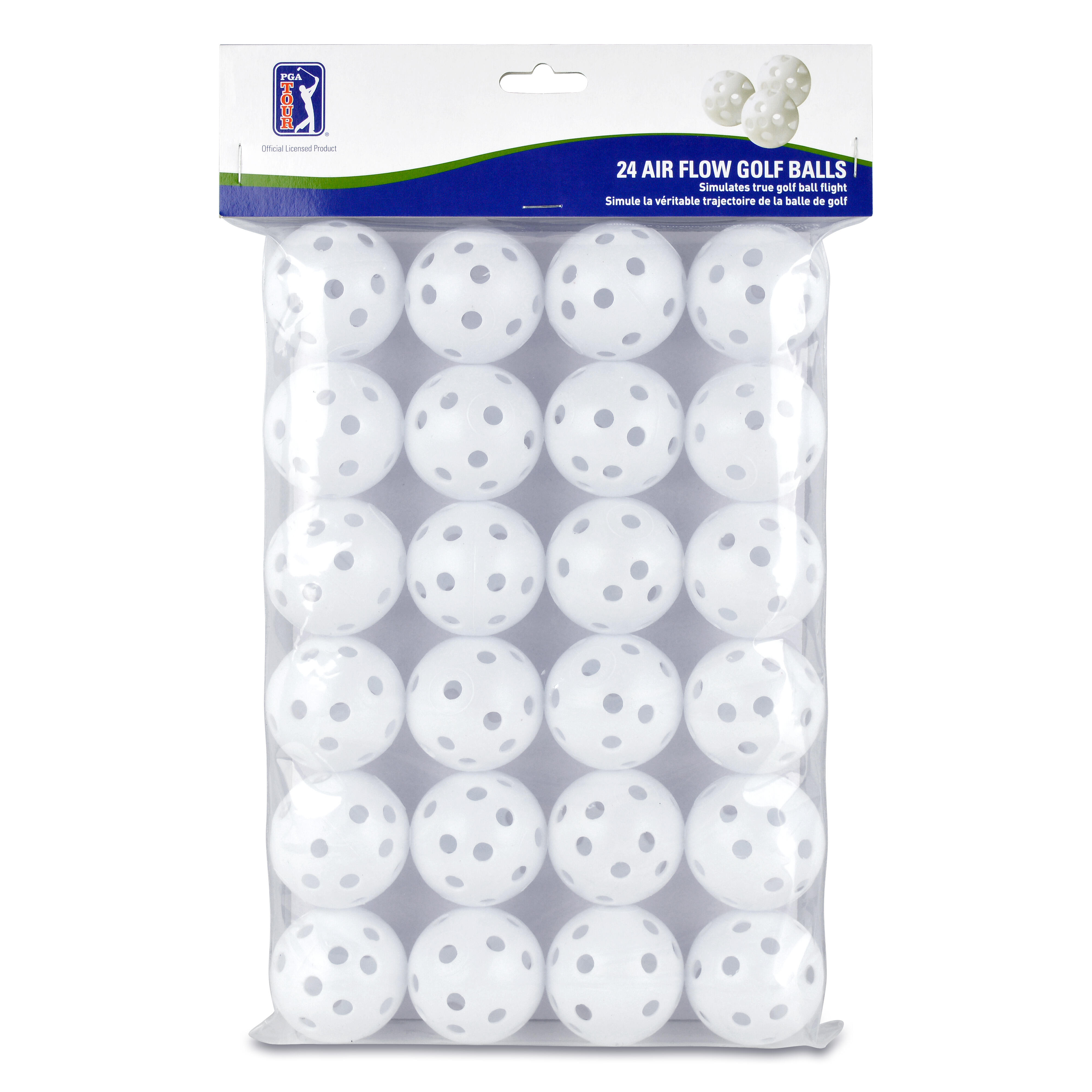 PGA TOUR PGA TOUR Practice Golf Balls - White (24 Pack)