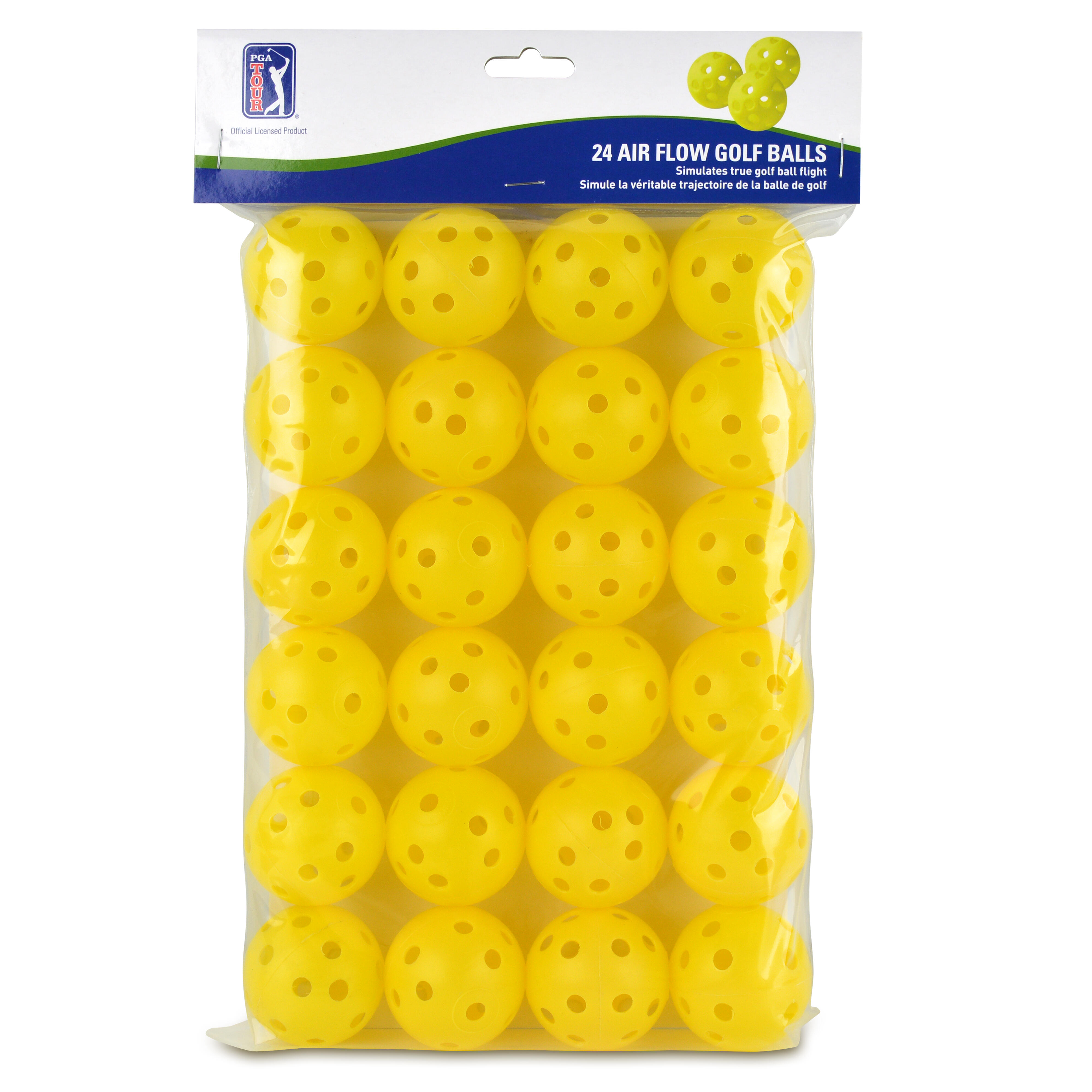 PGA TOUR PGA TOUR Practice Golf Balls - Yellow (24 Pack)
