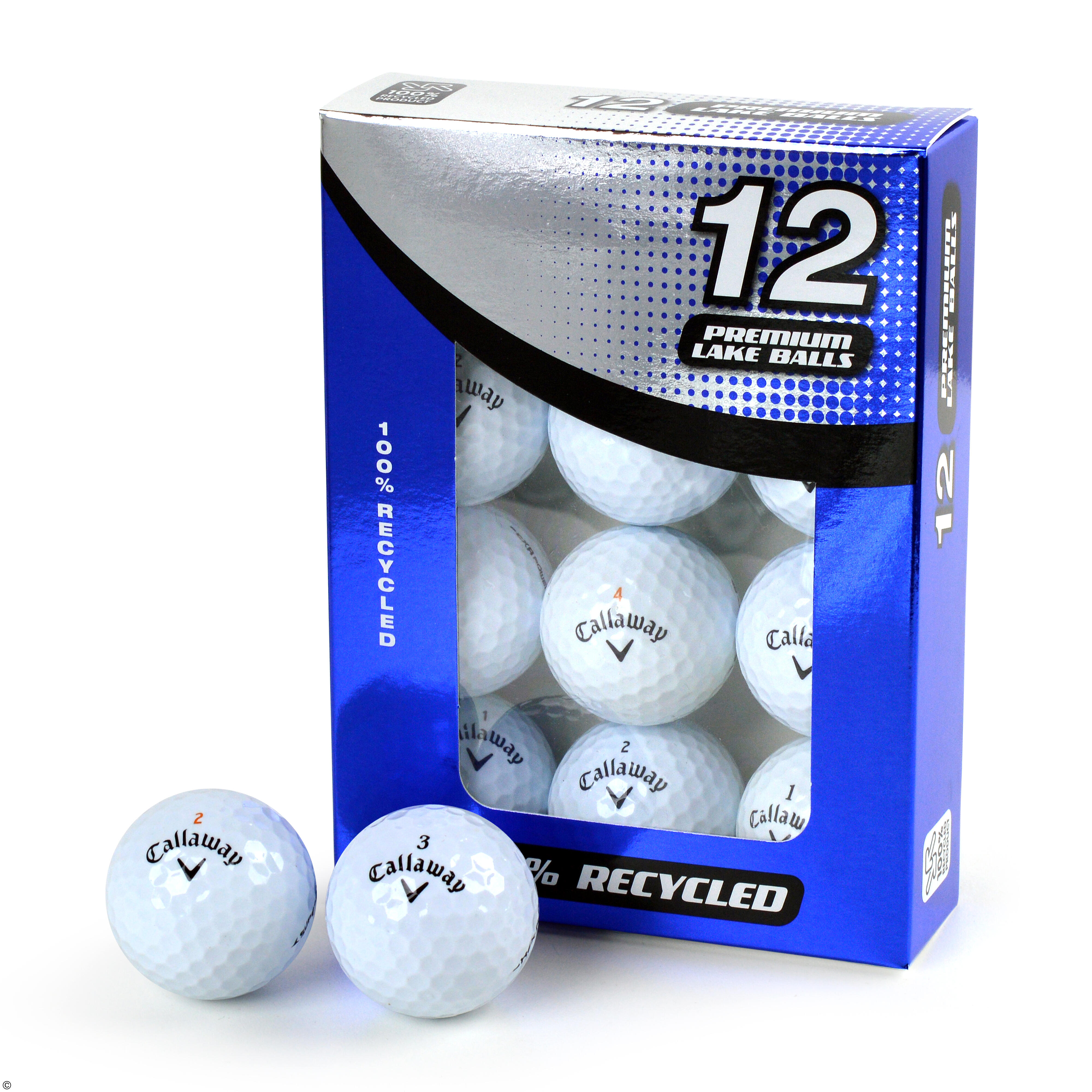 SECOND CHANCE Callaway Lake Golf Balls (Assorted Models)