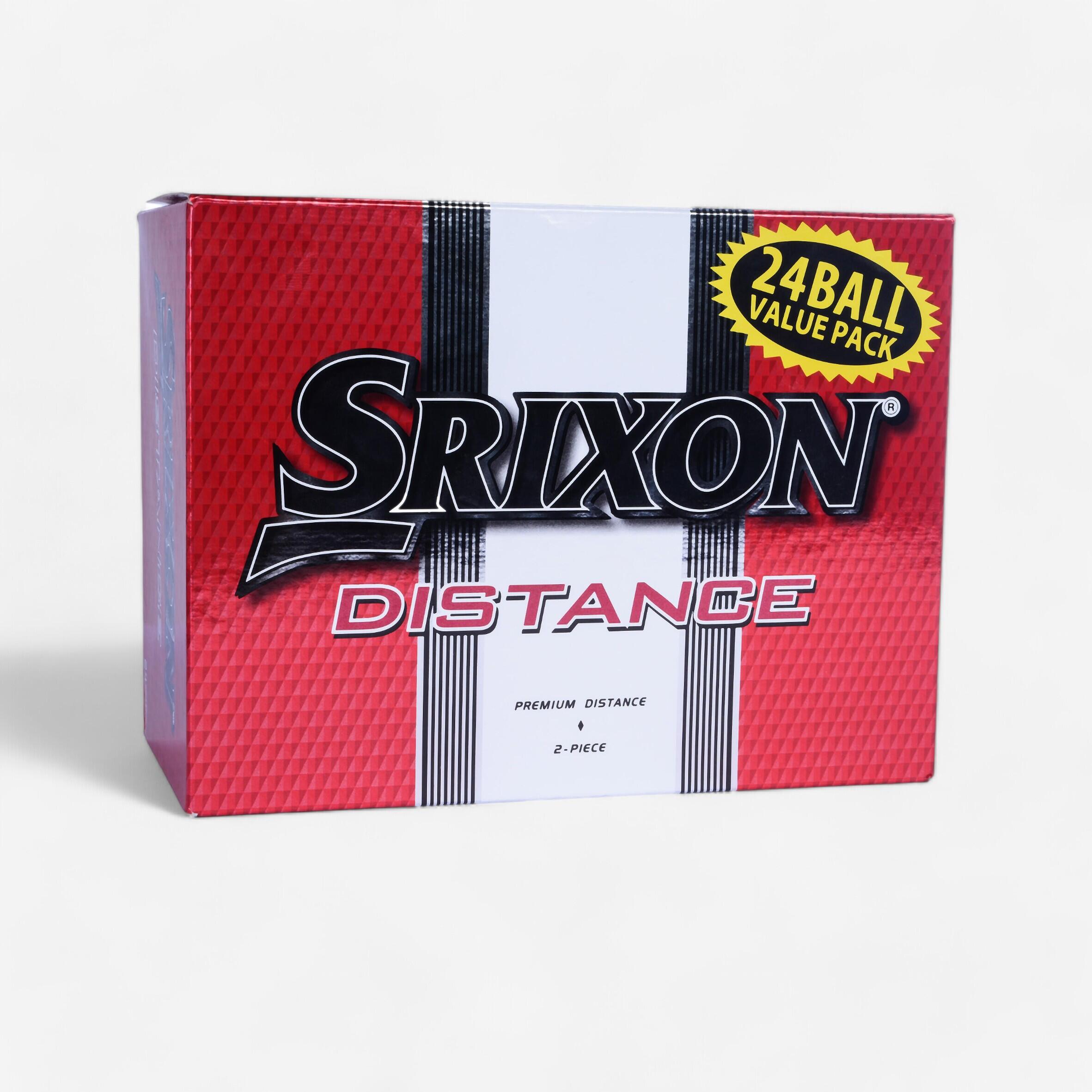 SRIXON GOLF BALLS BIPACK X24 - SRIXON DISTANCE WHITE