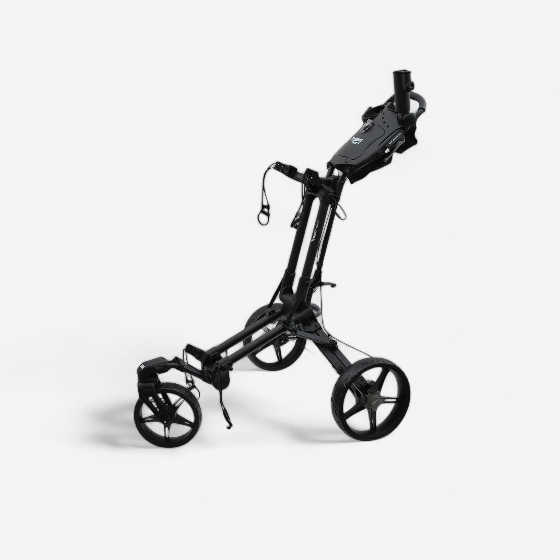 TROLEM Manual golf trolley - TROLEM Twily 2 black