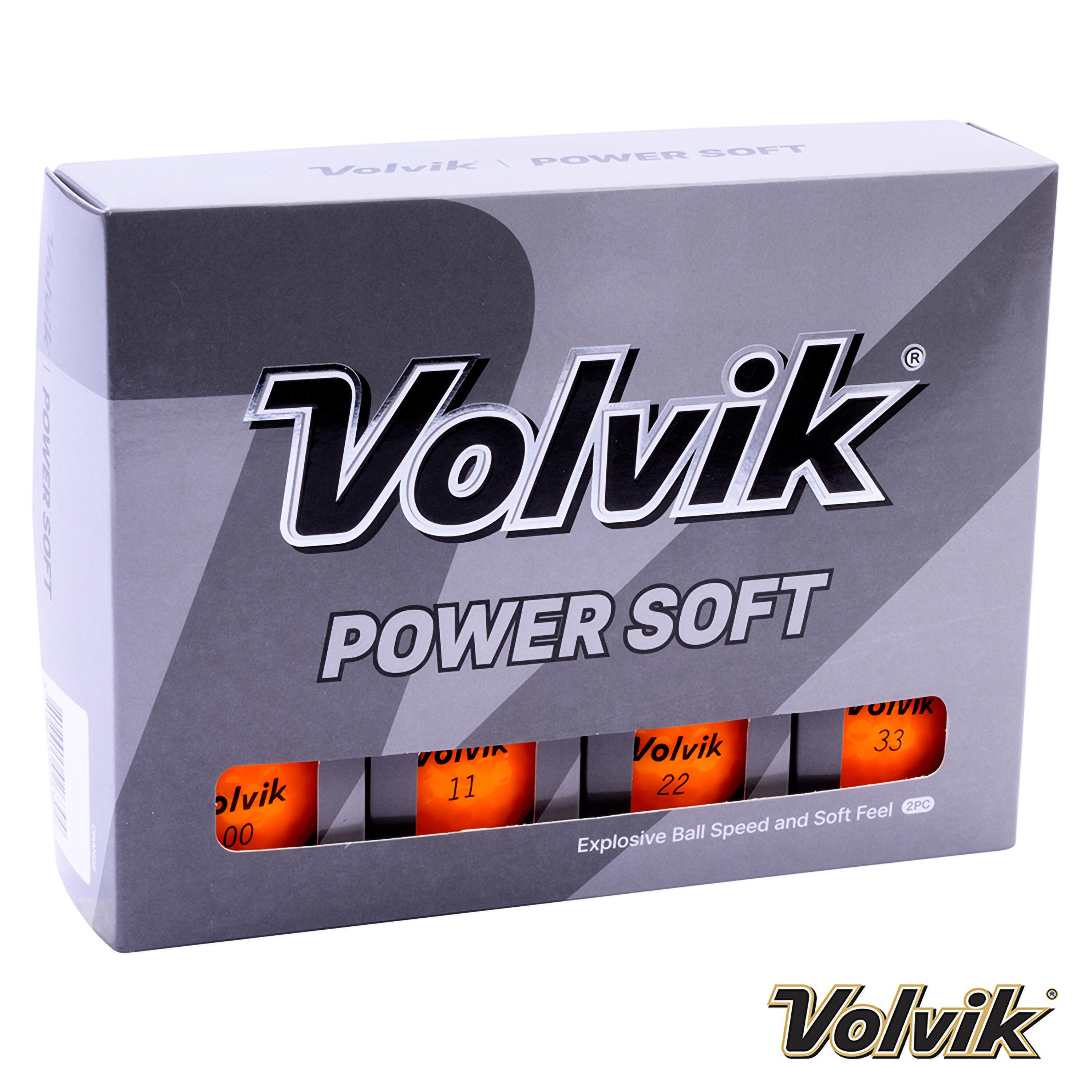 VOLVIK Volvik Powersoft Orange Dozen