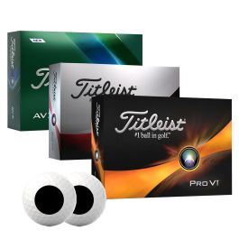 Titleist Logo Overrun Golf Balls